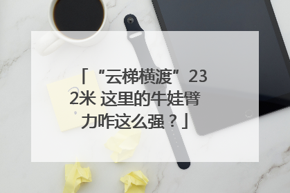 “云梯横渡”232米 这里的牛娃臂力咋这么强？