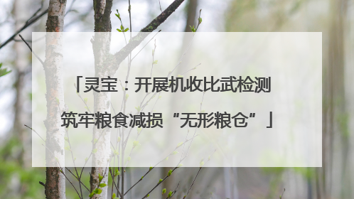 灵宝：开展机收比武检测 筑牢粮食减损“无形粮仓”