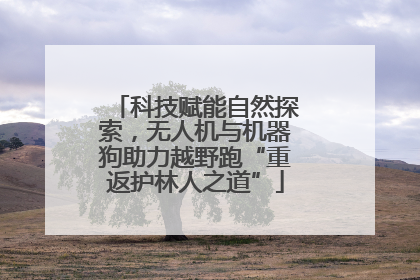 科技赋能自然探索，无人机与机器狗助力越野跑“重返护林人之道”