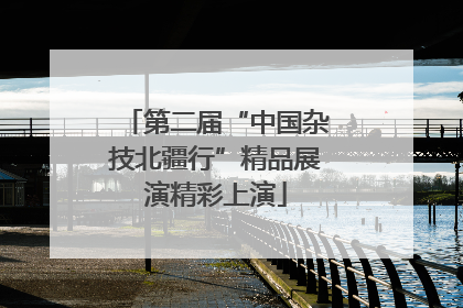 第二届“中国杂技北疆行”精品展演精彩上演