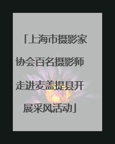 上海市摄影家协会百名摄影师走进麦盖提县开展采风活动