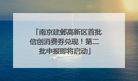 南京建邺高新区首批信创消费券兑现！第二批申报即将启动