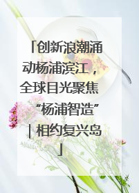 创新浪潮涌动杨浦滨江，全球目光聚焦“杨浦智造”｜相约复兴岛