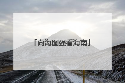 向海图强看海南
