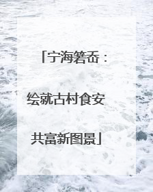 宁海箬岙：绘就古村食安共富新图景