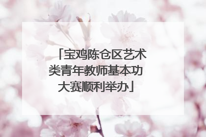 宝鸡陈仓区艺术类青年教师基本功大赛顺利举办