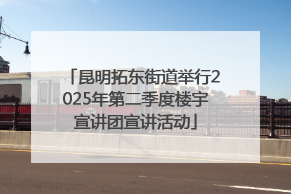 昆明拓东街道举行2025年第二季度楼宇宣讲团宣讲活动