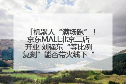 机器人“满场跑”！京东MALL北京二店开业 刘强东“等比例复刻”能否带火线下“618”？