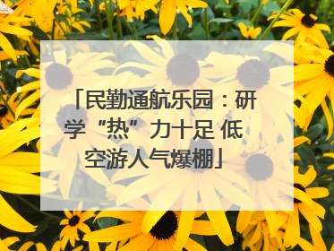 民勤通航乐园：研学“热”力十足 低空游人气爆棚