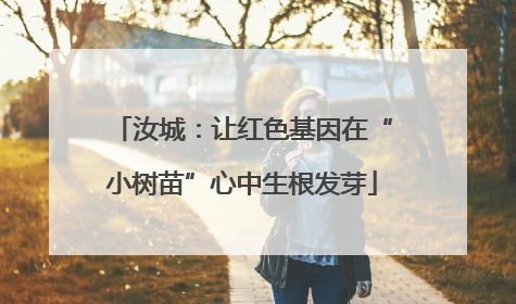 汝城：让红色基因在“小树苗”心中生根发芽