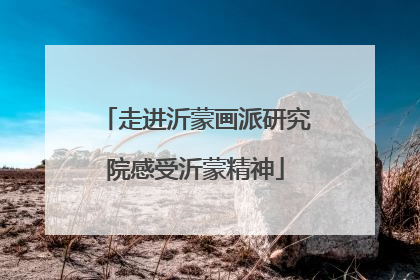 走进沂蒙画派研究院感受沂蒙精神