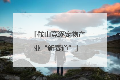 鞍山竞逐宠物产业“新赛道”