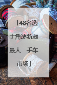 48名选手角逐新疆最大二手车市场